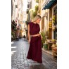 Ensemble ample chic bordeaux Sylvie