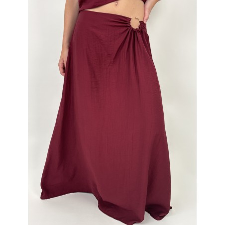 Ensemble ample chic bordeaux Sylvie