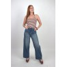 Jeans ample effet décoloré GEMMA
