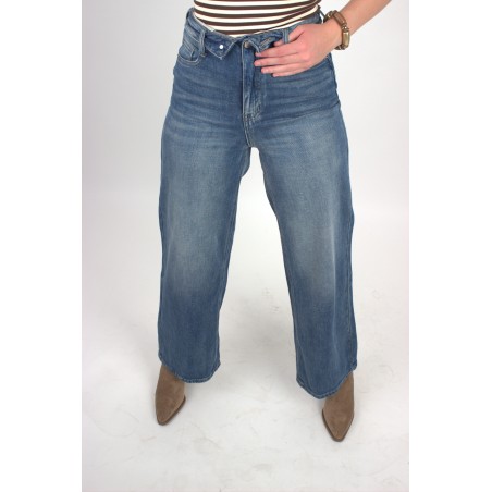 Jeans ample effet décoloré GEMMA