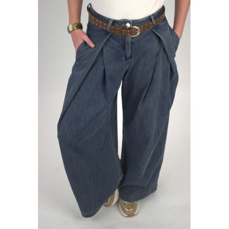 Jeans ample effet portefeuille BONNIE
