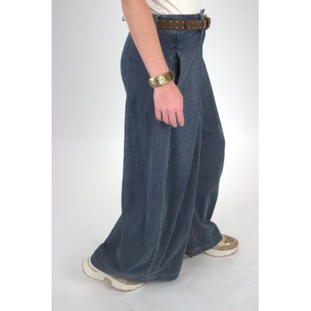 Jeans ample effet portefeuille BONNIE