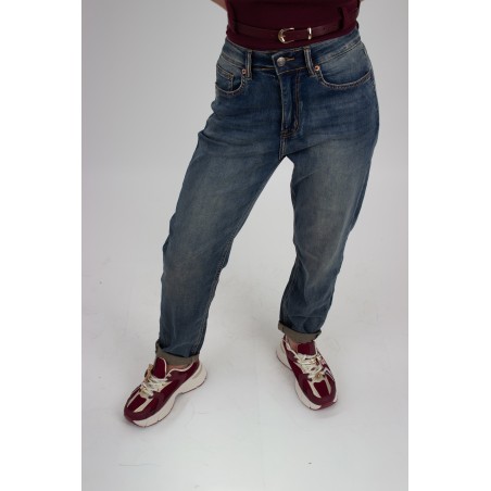 Jeans slim effet décoloré BRENDA