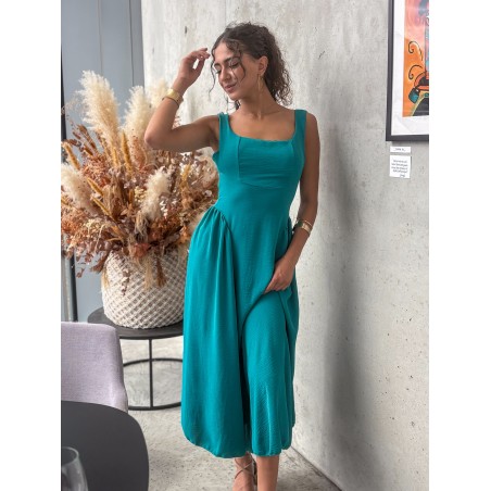 Robe longue fluide et évasée ottanio ALICIA