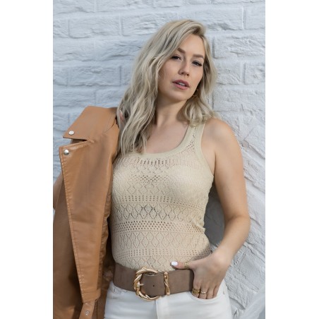 Top brillant Clémence