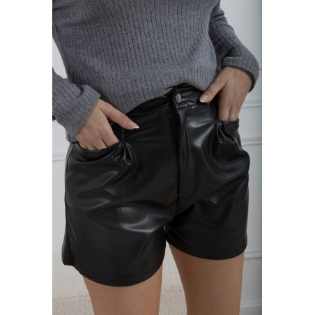 Short effet cuir Molly