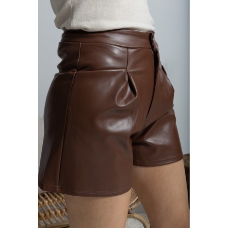Short effet cuir Molly
