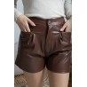 Short effet cuir Molly