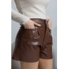 Short effet cuir Molly