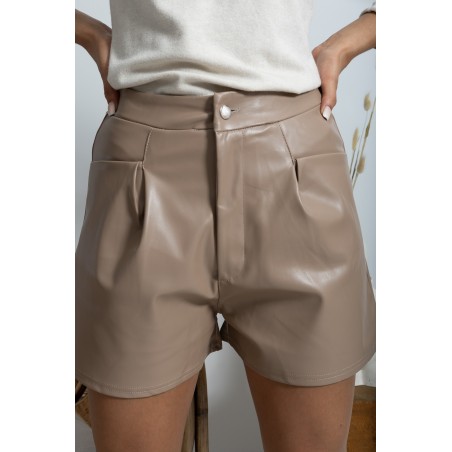Short effet cuir Molly