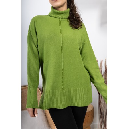 Amelia pull col roulé