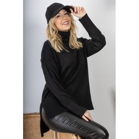 Amelia pull col roulé