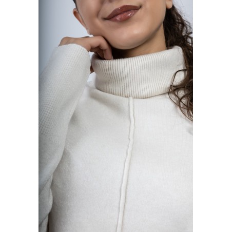 Amelia pull col roulé