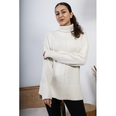 Amelia pull col roulé