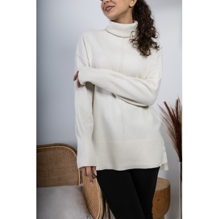 Amelia pull col roulé
