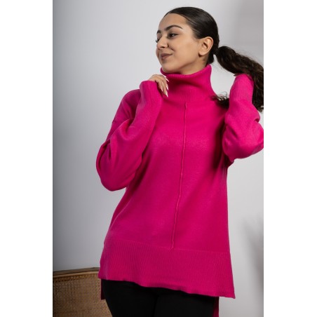 Amelia pull col roulé