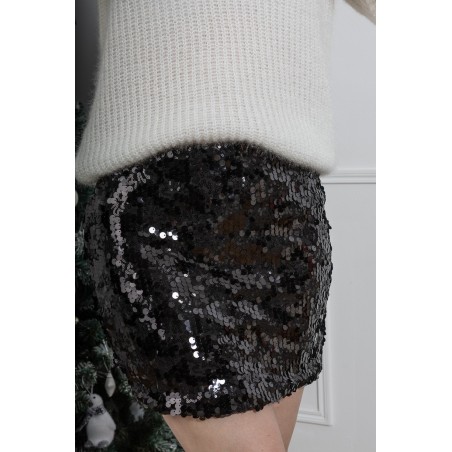 Disco jupe courte à sequins