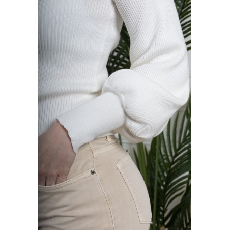 Elena pull décolleté carré