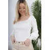 Elena pull décolleté carré
