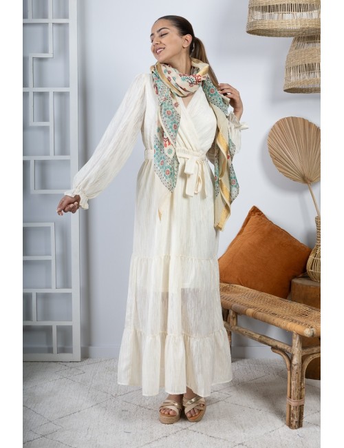 Calista robe manches longues