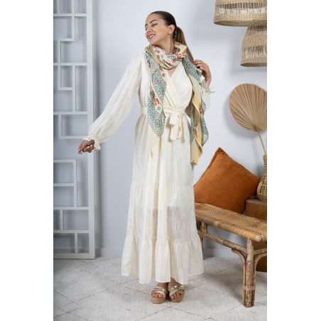 Calista robe manches longues