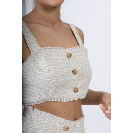 Jamila top boutons