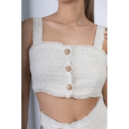 Jamila top boutons