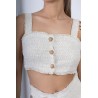 Jamila top boutons