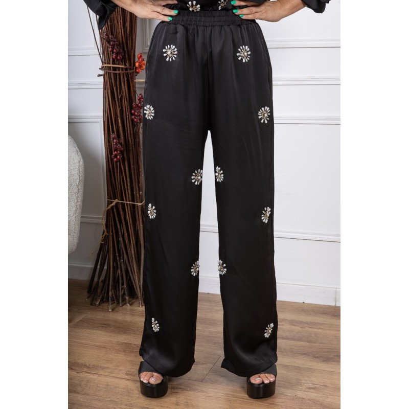 Pantalon satiné Fiona