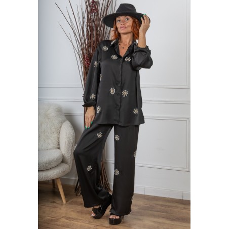 Pantalon satiné Fiona