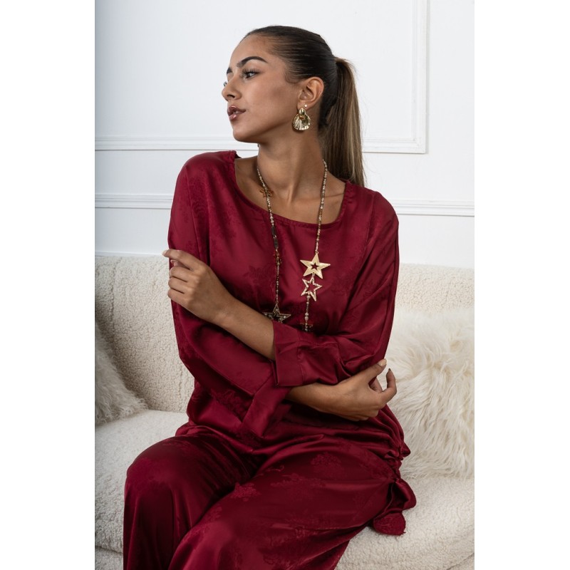 Blouse effet soie Claudine