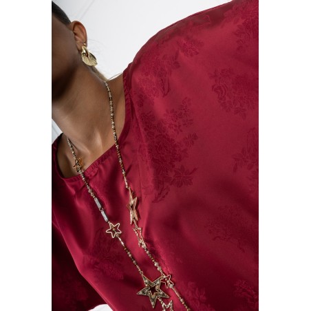 Blouse effet soie Claudine