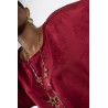 Blouse effet soie Claudine
