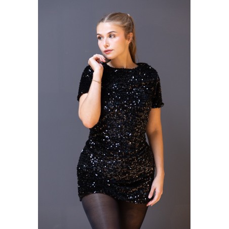 Robe paillettes Queen