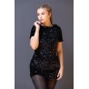 Robe paillettes Queen