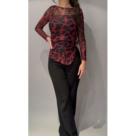 Blouse léopard Léonce