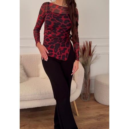 Blouse léopard Léonce