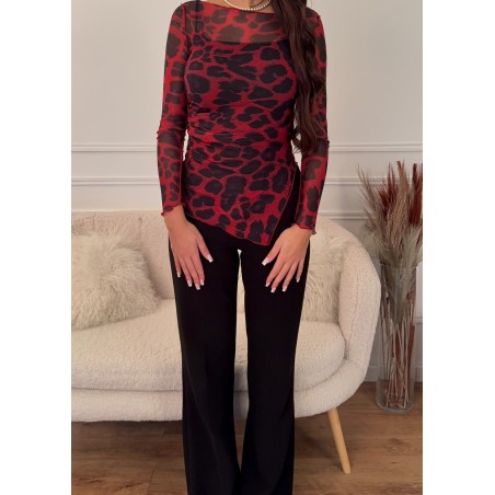 Blouse léopard Léonce