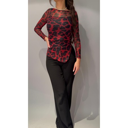 Blouse léopard Léonce