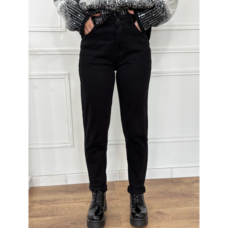 Pantalon ample noir Gina