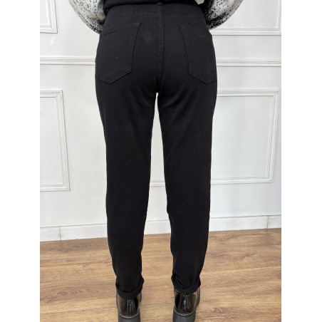 Pantalon ample noir Gina
