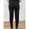 Pantalon ample noir Gina