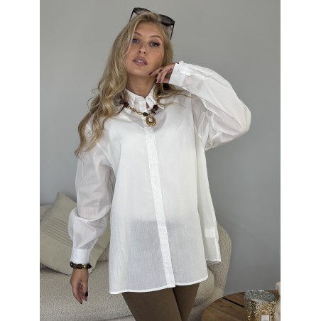 Chemise légère blanche Genessia