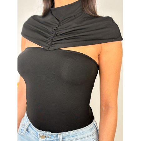 Body effet sculptant noir Serena