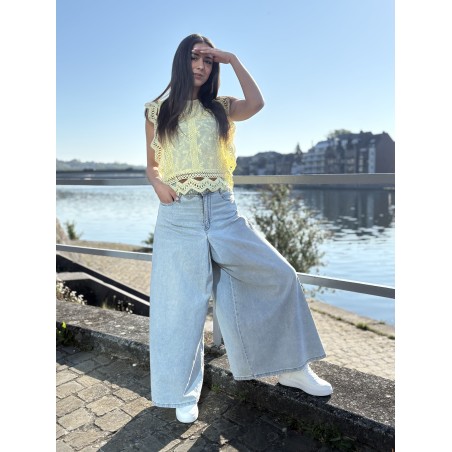Jupe culotte jeans CALISTA